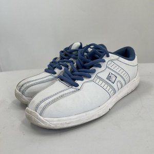 Strikeforce L059 lite womens bowling shoes lace up sneakers blue white size 5